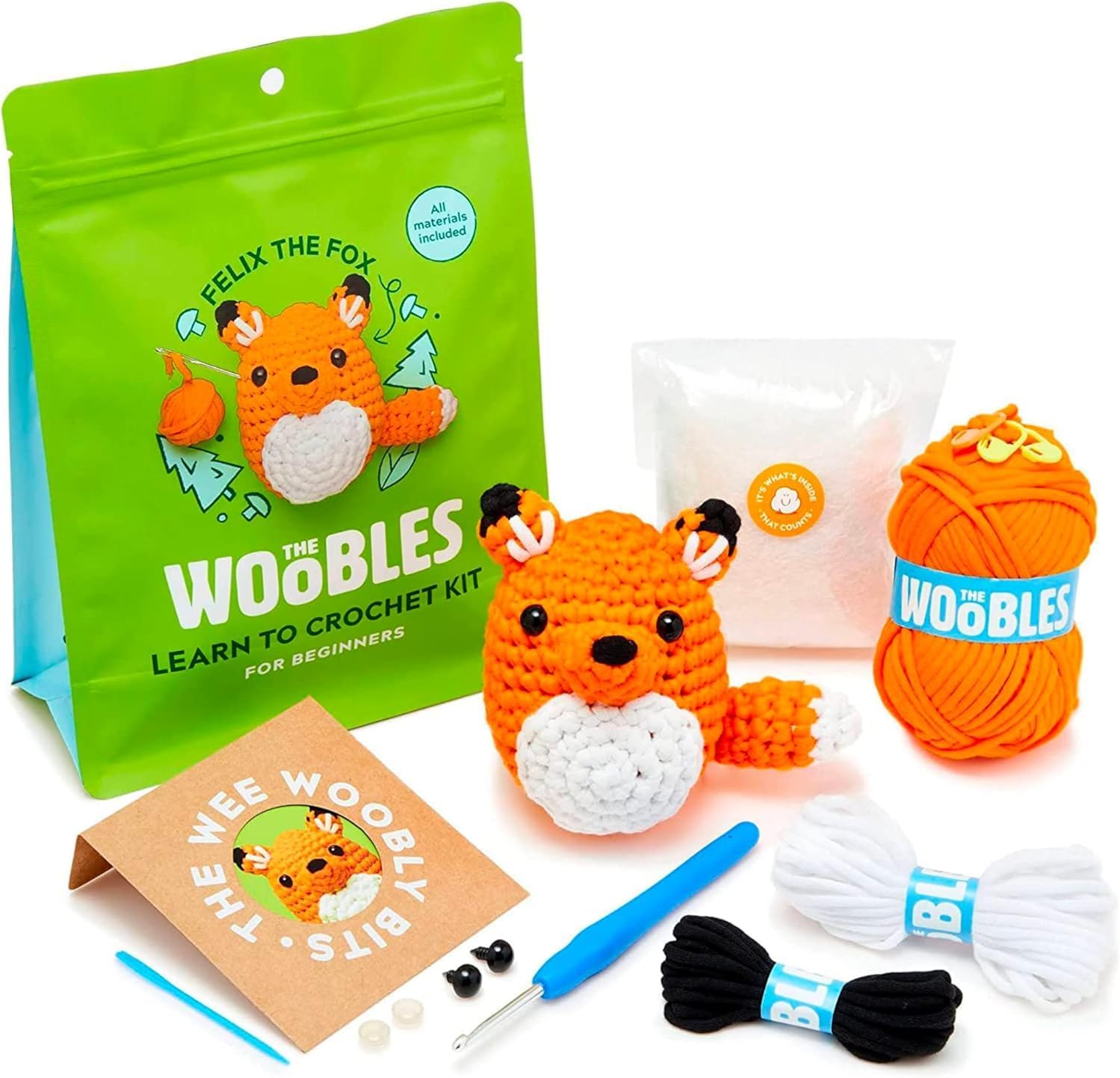 The Woobles Crochet Kit for Beginners