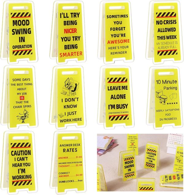 10 PCS Yellow Funny Sticky Note