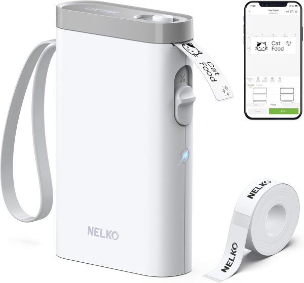 Nelko Label Maker Machine with Tape